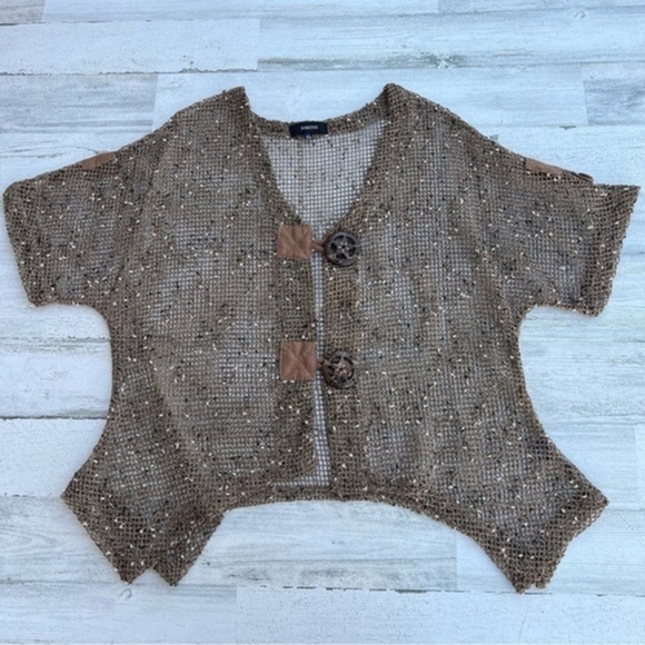 KAKTUS Crochet‎ Cardigan Large - Picture 9 of 11